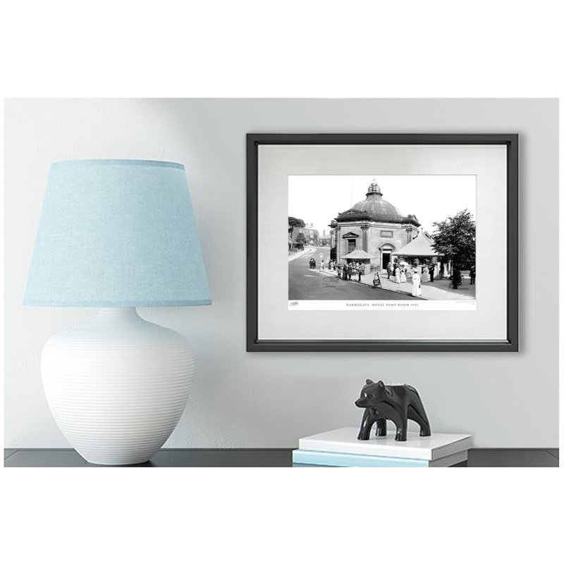 Harrogate, Royal Pump Room 1911 - Single Picture Frame Print, 45cm H x 60cm W x 2.3cm D