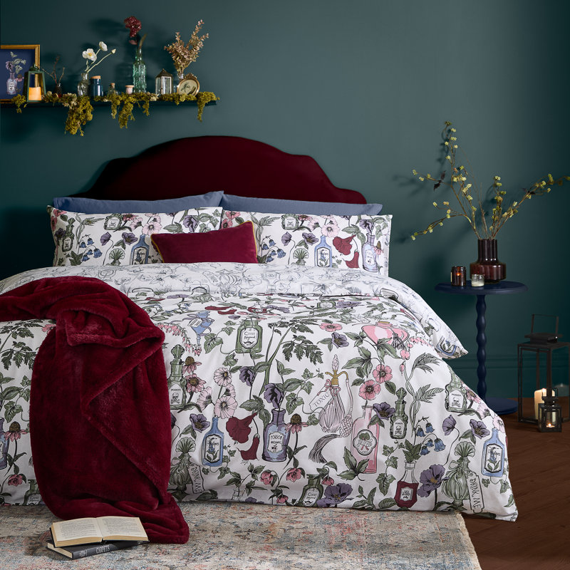 Pick Your Poison Duvet Cover Set, King Size Duvet Cover + 2 Pillowcases