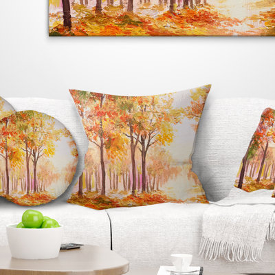 Landscape Throw Pillow