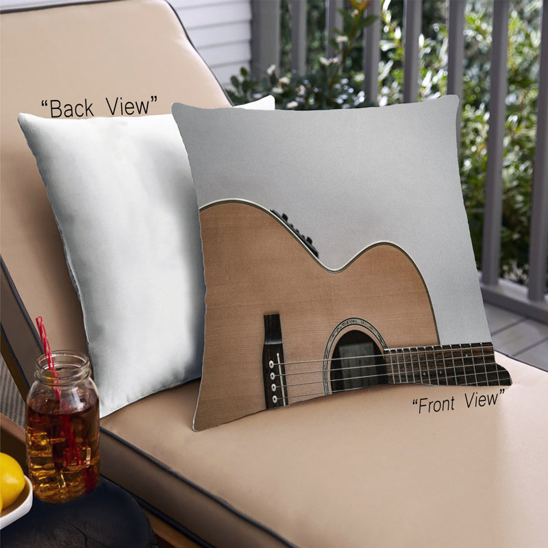 Coussin Music Music 7, Microsuède