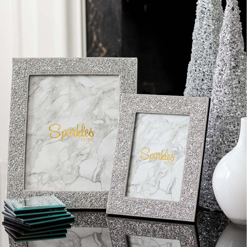 Luminous Picture Frame in Silver, 4' x 6'