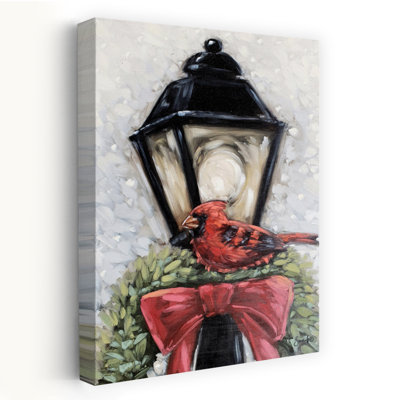 By The Light Abstract Contemporary Bird Winter Art