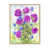 Toile avec cadre flottant brun