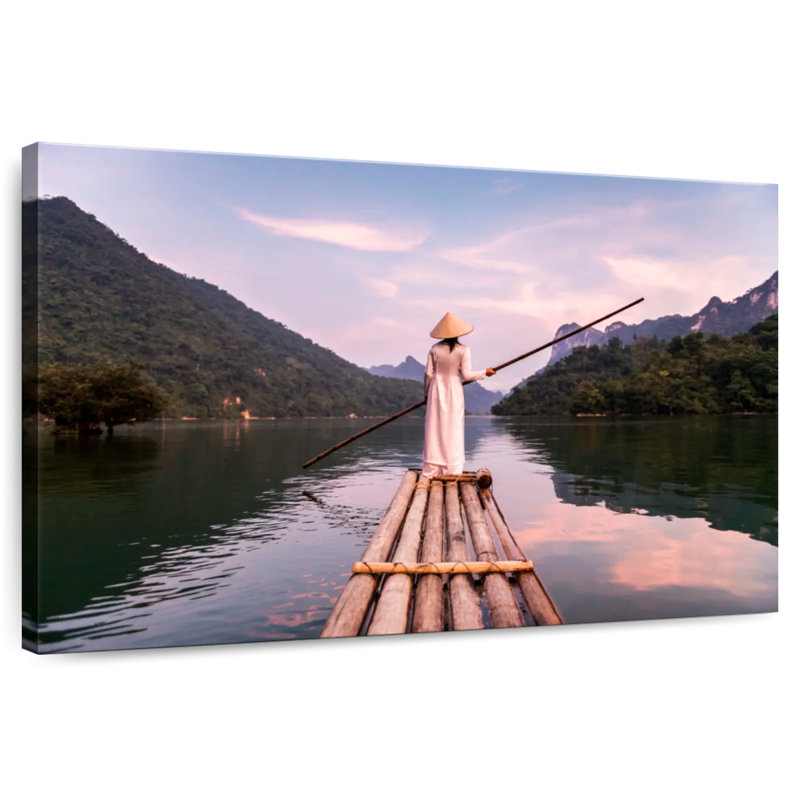 Nicci Hanoi Lake Raft, 34" H x 51" W