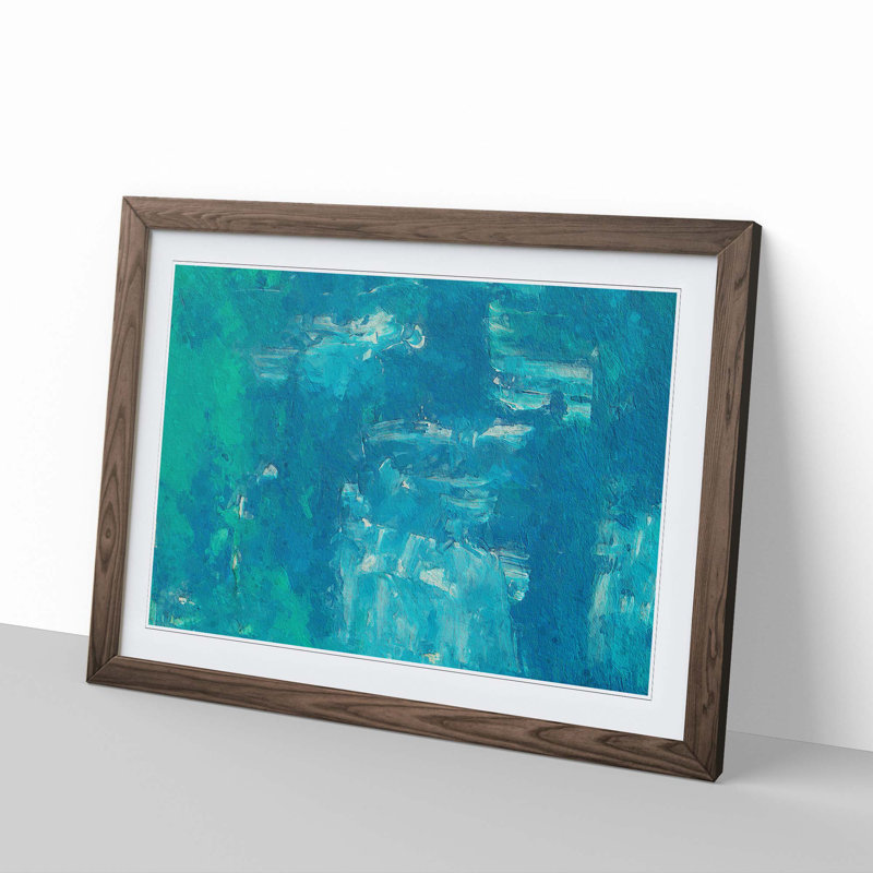 Abstract Vol.313 by S.Johnson - Framed Print, Walnut Framed, 33cm H x 45cm W x 2cm D