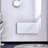Wall-Mounted Folding Table - Fold-Down, Small Space - White