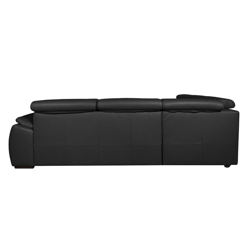Reimann 5 Seater Sofa Bed, Black