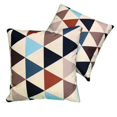 Aunya Chevron Square Cushion