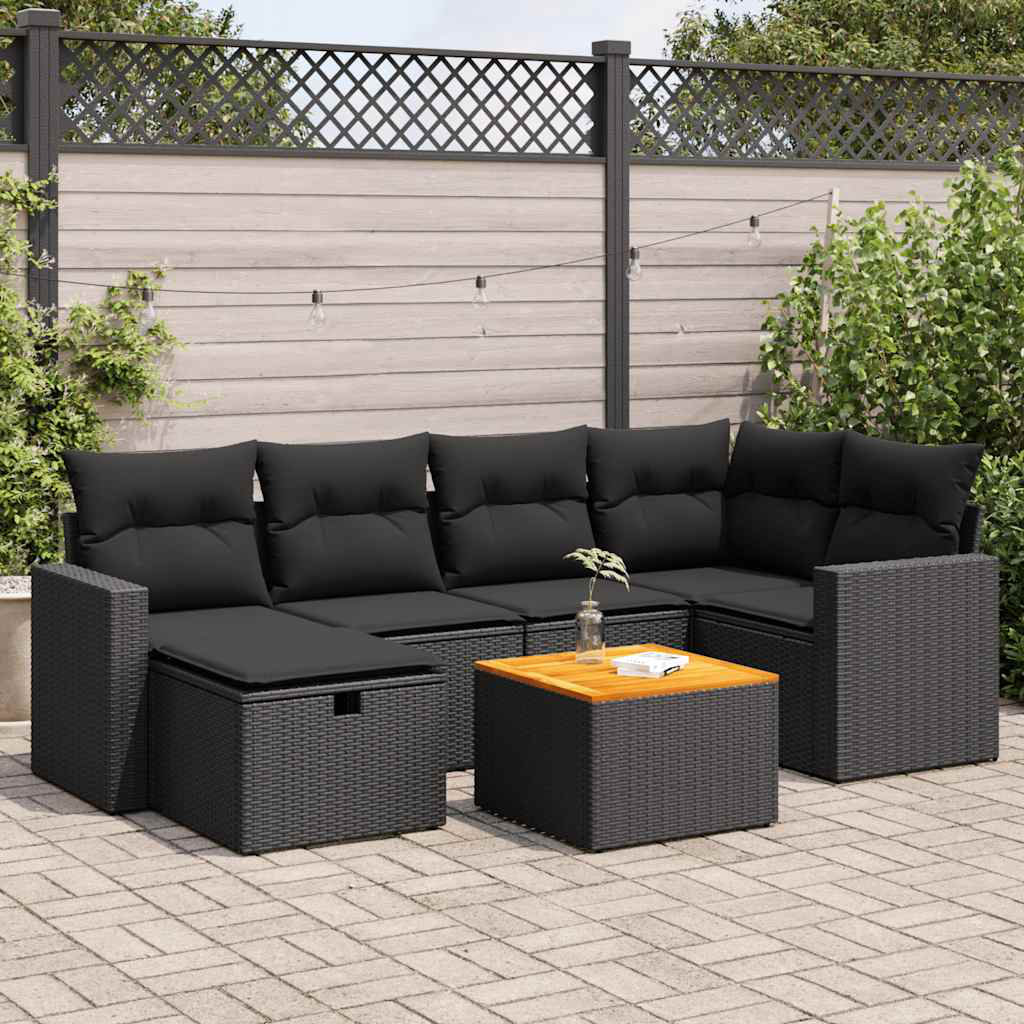 Gartensofa Saben mit Kissen