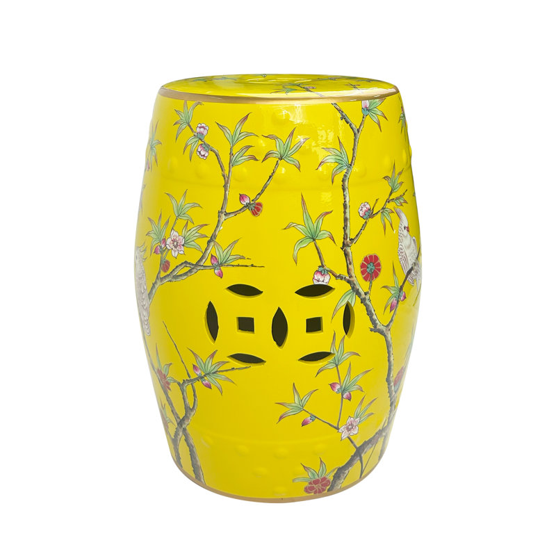 Ceramic Accent Stool