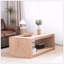 Table basse 47,6 "rectangulaire avec tablette de rangement ouverte-1994840251