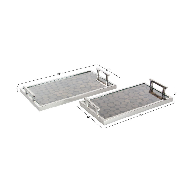 Ensemble de plateau repose-pieds 2 pièces Orlowski