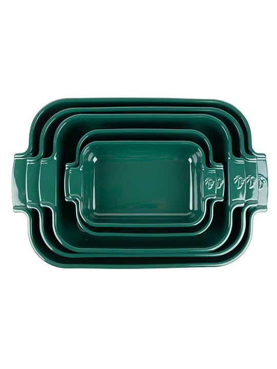 Peugeot Appolia Rectangular Ceramic Baking Dish, 3.15" H x 12.5" L x 8.86" W