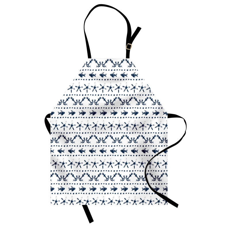 No Pattern Bib Apron