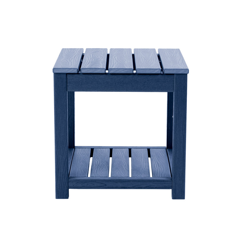Creswell - Table d'appoint club - noir, Bleu