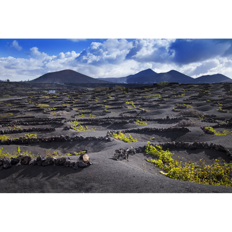 La Geria, Lanzarote by Donhype - Wrapped Canvas Print, 30cm H x 46cm W