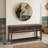 Two-Drawer Sofa Console Table, No Assembly Required, Two-Tone Finish