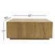 Taryn 42" Block Coffee Table