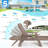 Outdoor Chaise Lounge Hdpe Reclining Chair-644212001