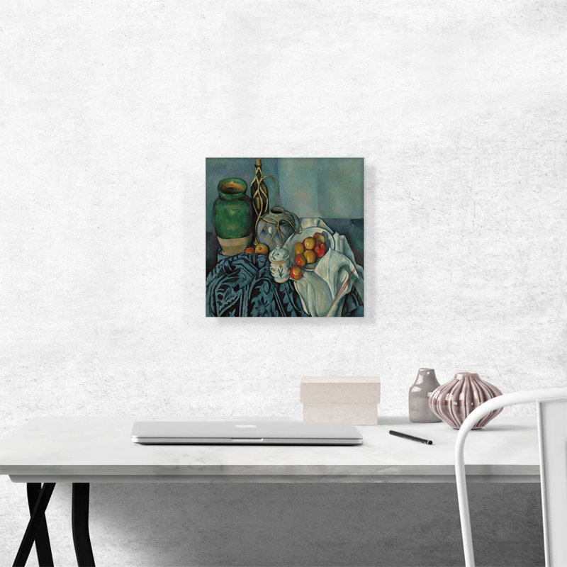 Nature morte aux pommes - 1894, H 12 po x l 12 po x P 0,75 po