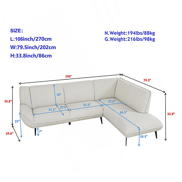 Dimensions du produit