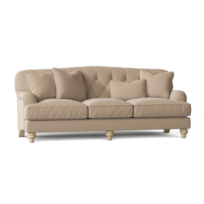 Sullivan 90" Charles of London Sofa with Reversible Cushions by Birch Lane