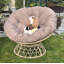 Fauteuil d'appoint pivotant Conyu