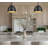 Alyvia 8 inch Matte Black 1 Light Pendant-123223014