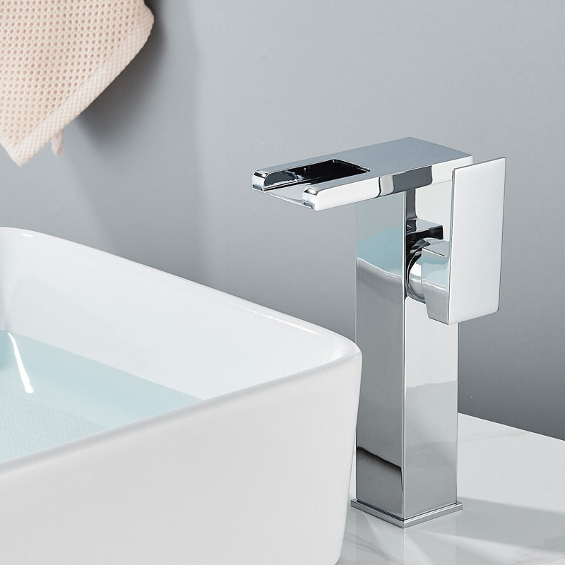 Robinet de lavabo vasque à poignée simple
