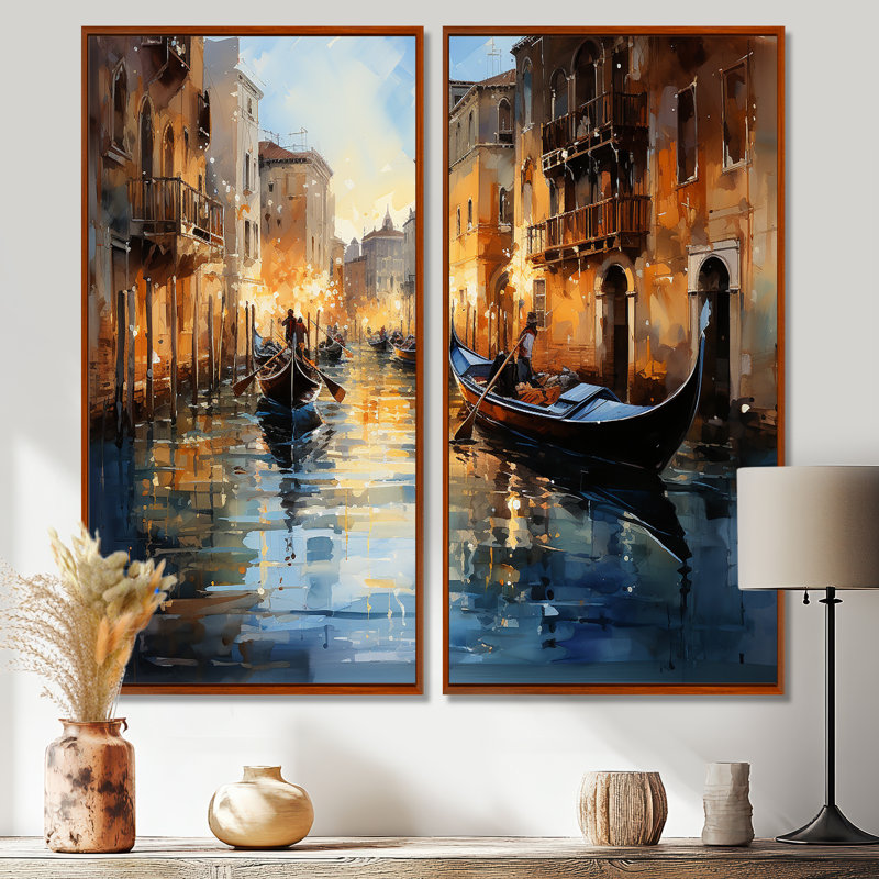 Alyas - décoration murale corail traditionnelle, 20" H x 24" W, Impression encadrée flottante, Brown