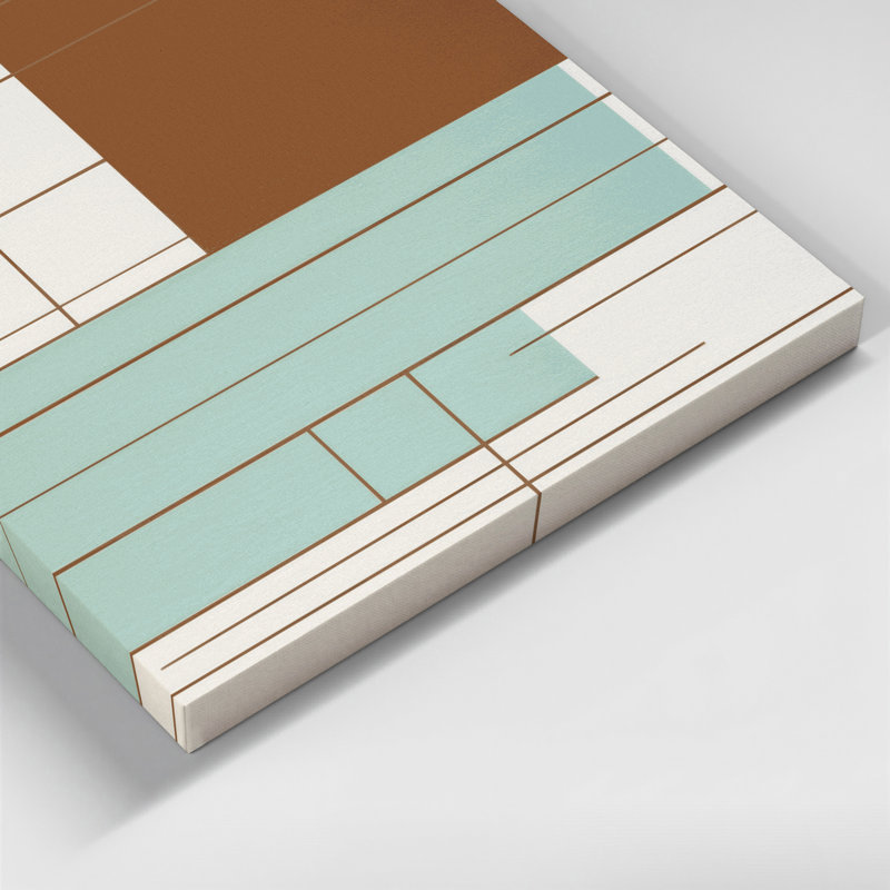 Minimalisme 63, art mural sur toile grise, H 12 po x l 18 po