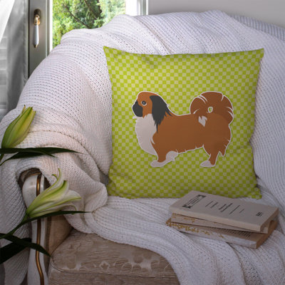 Pekingese Square Indoor/Outdoor Throw Pillow
