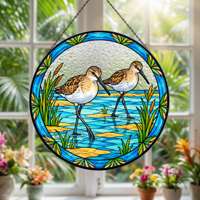 Birds Window Panel