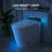 Tankless One Piece Smart Toilet with Bidet Built In with Foot Kick Sensor, Auto Open/Close Lid, Warm Air Dryer, Night Light, Power Outage Flush, Black-125048858