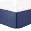 Ensemble de couette 9 pièces en coton brodé et imprimé, bleu marine, taille King californienne-136126491-136126489