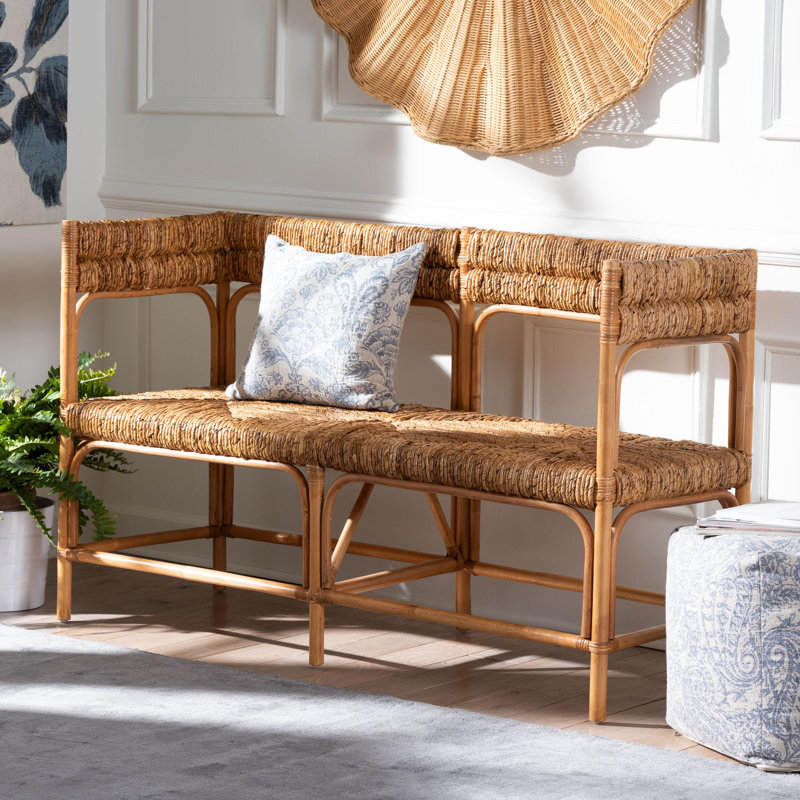 Banc en rotin naturel Bali & Pari Adisa