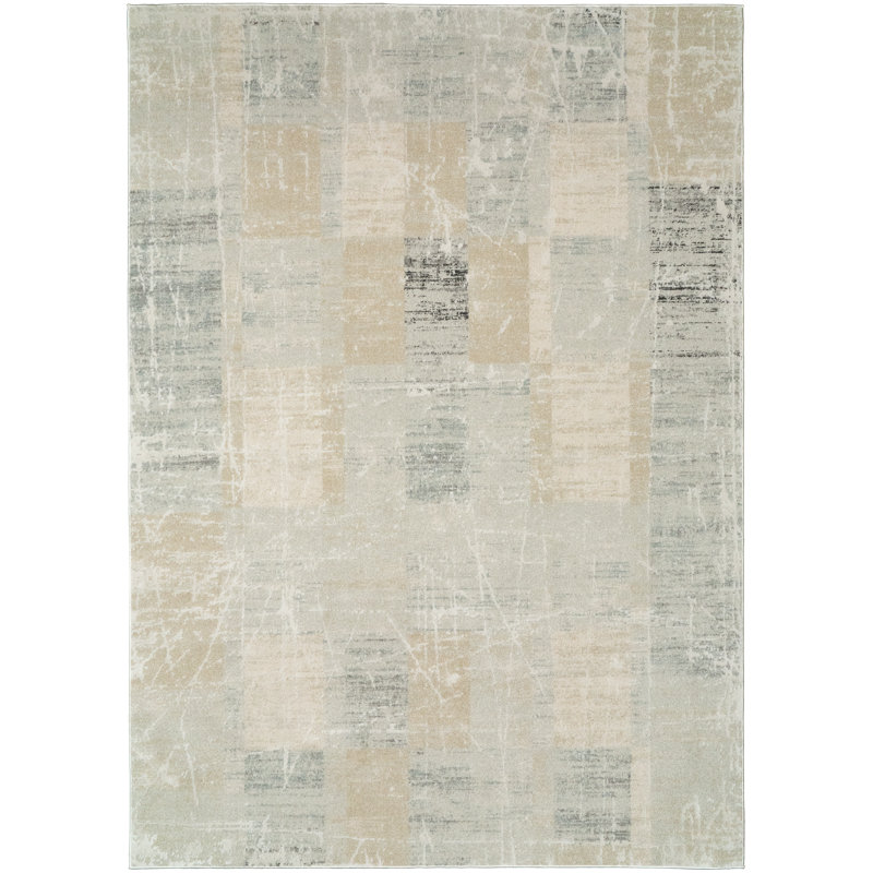 ANNALISE 2X3.11 7610-989 GREY/BEIGE/CHARCOAL, Rectangle 2' x 3'11"