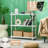 3 Tier Industrial Style Open Bookshelf with Metal Frame for Freestanding Placement-1106287236