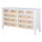10-Drawer Dresser Cabinet White