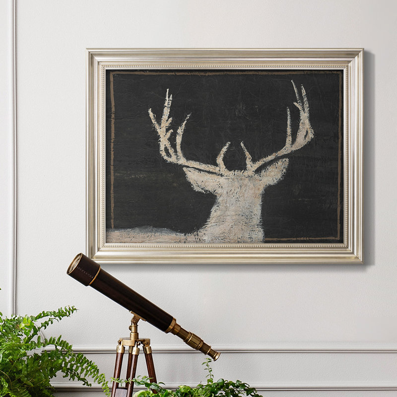 Brow Tine Deer II " Brow Tine Deer II ", 32" W x 23" H