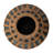 Lavola Debossed Terra-cotta Vase, Natural and Blue
