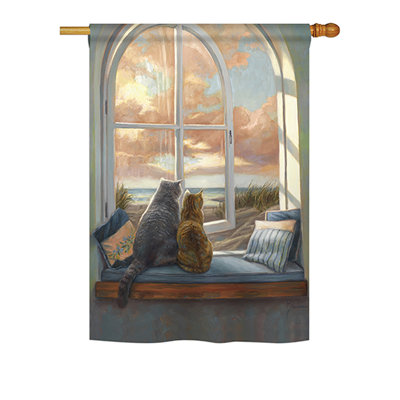 Bramwell Double Sided Polyester Animal Garden Flag
