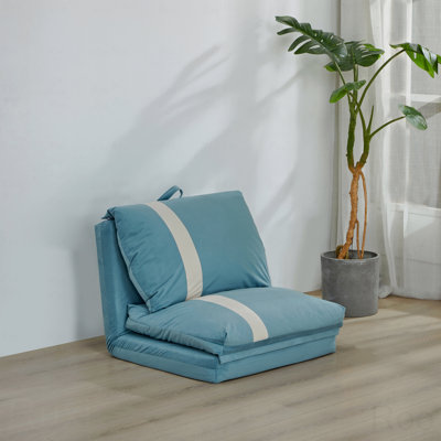 Canapé-lit polyvalent: réglable à 6 positions, pliable en 5 secondes, rembourré de velours côtelé, base de sac de pois, coussin, adapté aux animaux de compagnie