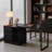 Reversible Corner Office Desk,L-Shaped Computer Desk,Executive Desk