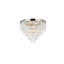 Plafonnier encastré 32 po 17 lumières Yazmin-27969472-27969469