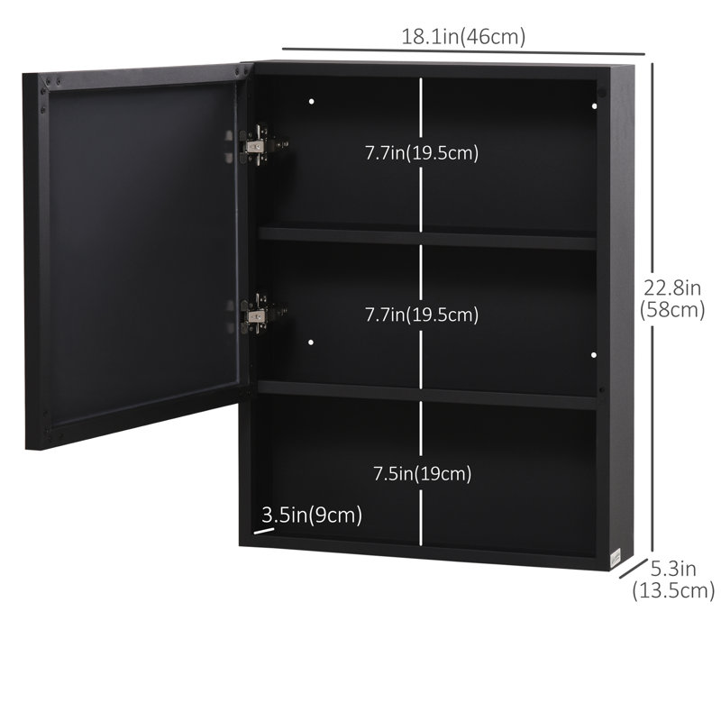 Demarcio Steel Bathroom Cabinet