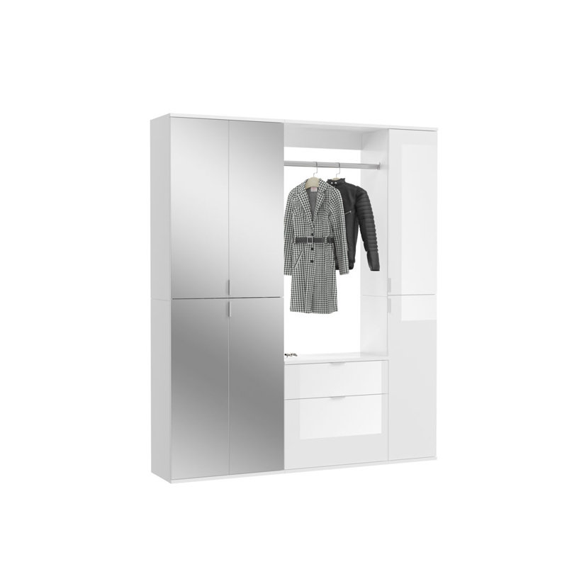 4-Piece Hasika Wardrobe Combination
