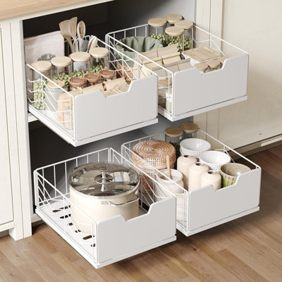 Pull Out Cabinet Storage Box