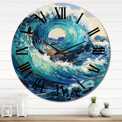 Metal Wall Clock