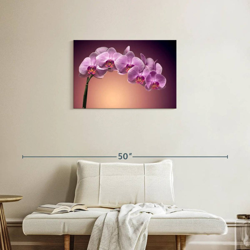Orchidées Harnek Magenta, H 20 po x l 30 po